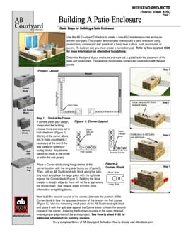 Building a Patio Enclosure