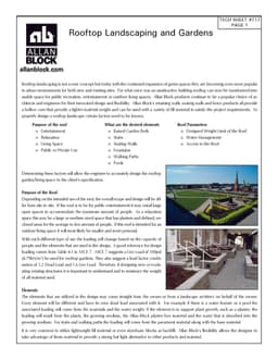 Rooftop Landscaping and Gardens