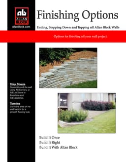 Finishing Options - Ending and Topping Off Walls