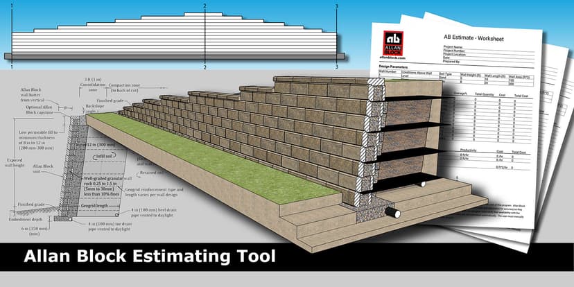 AB Retaining Wall Estimating Tool